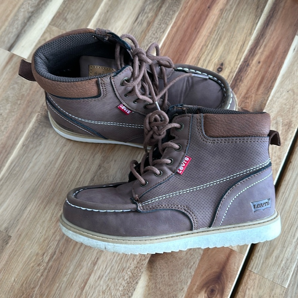 Levi's Kids Dean Waxed UL NB Moc Toe Boot